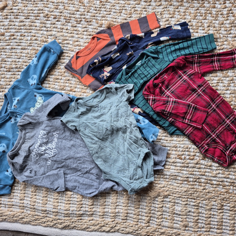 Assorted Baby Onesies Set